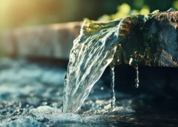 A água não é convencional