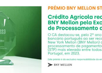 CA reconhecido pelo BNY Mellon pela Excelência na Taxa de Processamento de Pagamentos STP