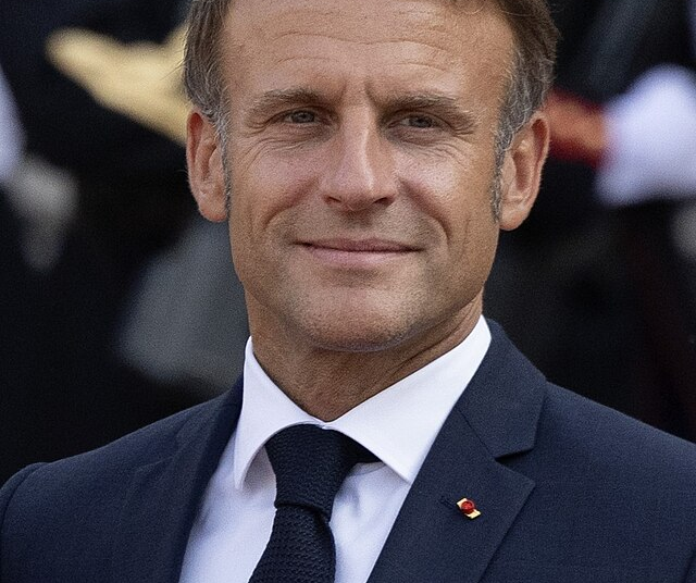 O Presidente francês Macron anuncia plano para “força de tranquilização” na Ucrânia