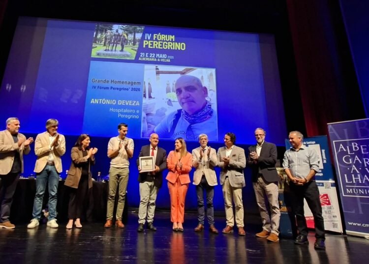 Ex-presidente dos Jacobeus homenageado pela sua dedicação ao Caminho de Santiago