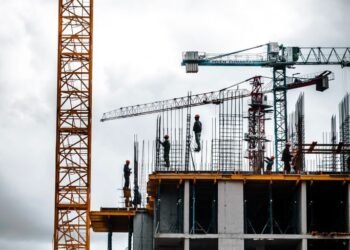 a building under construction
