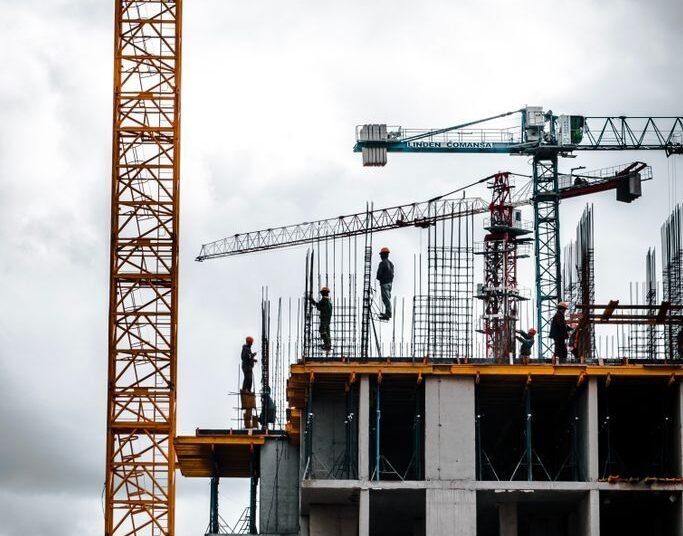 a building under construction